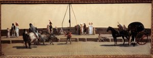 Passage du Pont Royal w Paryżu Obraz Louisa Leopolda Boilly