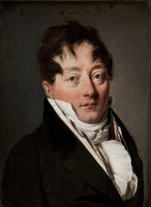 Portret Alexandre Balthazara Laurenta Grimod de la Reynière 1758-1837 autorstwa Louis Leopold Boilly