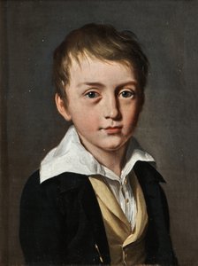Portret młodego chłopca autorstwa Louis Leopold Boilly