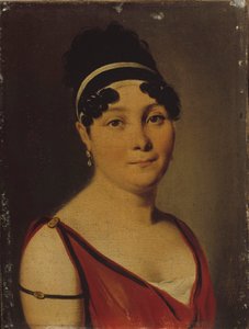 Portret śpiewaczki operowej Caroline Branchu 1780-1850, ok. 1930 r. 1810. autorstwa Louis Leopold Boilly