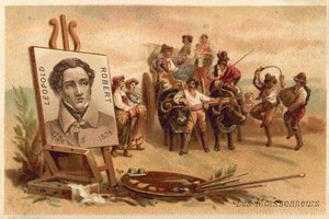 The Harvesters – Louis Leopold Robert (chromolitho)