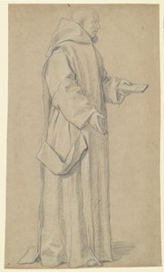 Stojący mnich (recto) autorstwa Louis Licherie de Beurie