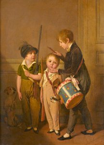 Louis-Léopold Boilly - Moi mali żołnierze autorstwa Louis Leopold Boilly