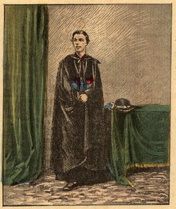 Louis-Gaston de Segur (Louis Gaston de Segur) (1844-1879) francuski biskup - - Grawerowanie z „” Nauka religii oczami. Cudowny album” Louisa Maitrejeana i Georgeta Ramonda - Francja 1910