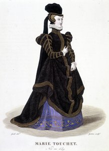 Portret Marii Touchet (1549-1638). W „”francuskiej galerii znanych kobiet””
