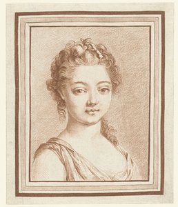 Popiersie młodej dziewczyny autorstwa Louis Marin Bonnet (attributed to)