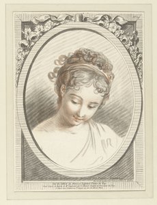 Popiersie młodej kobiety Tete de femme autorstwa Louis Marin Bonnet