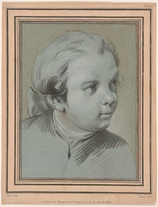 Głowa młodego chłopca obrócona o trzy czwarte w prawo autorstwa Louis Marin Bonnet
