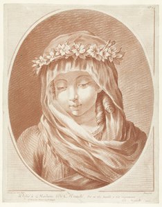 Kapłaństwa głowa kapłanki autorstwa Louis Marin Bonnet