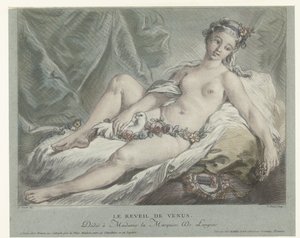 Wenus się budzi Le reveil de Venus (tytuł na obiekcie)