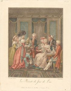Prezenty noworoczne autorstwa Louis Marin Bonnet after Jean Baptiste Hüet, I