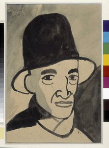 Autoportret autorstwa Louisa Mathieu Verdilhana (1875-1928), Musee Cantini, Marsylia.