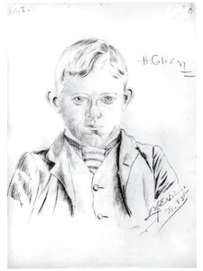 Portret Howarda L. Colesa, grudzień 1883. autorstwa Louis Michel Eilshemius