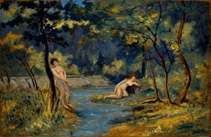 Nimfy stojące i leżące, 1908.