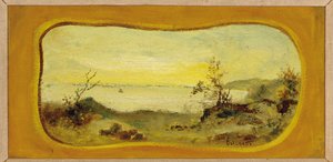 Water Clearing (olej na masonicie) autorstwa Louis Michel Eilshemius