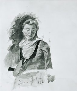 Postać kobiety, 1886. autorstwa Louis Michel Eilshemius