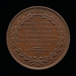 Napis [rewers], 1826. autorstwa Louis Michel Petit