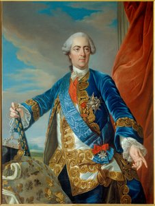 Portret Ludwika XV autorstwa Louis Michel van Loo