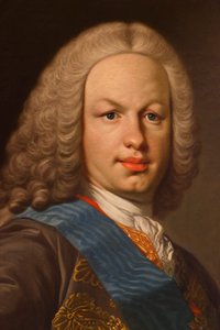 Fernando VI (detal) autorstwa Louis Michel van Loo