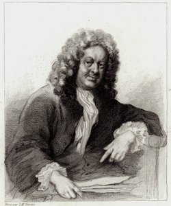 Nicolas-Henri Tardieu autorstwa Louis Michel van Loo