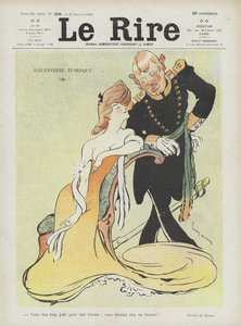Krzyżacka galanteria. Ilustracja do Le Rire
