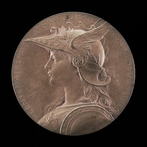 Stulecie Banku Francji, 1800-1900 [awers], 1900.