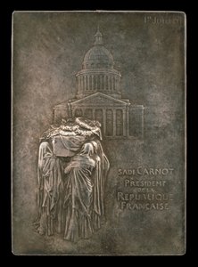 Ciało Prezydenta Sadi Carnota Pochodzi do Panteonu [awers], 1894.