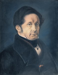 Jean-Joseph Pasteur (1791-1865) 1842 (pastel na papierze) autorstwa Louis Pasteur