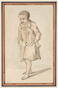 Little Cazey, ok. 1747 (ołówek, długopis i tusz oraz akwarela na papierze)