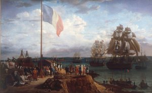 Napoleon I i Cesarzowa Marie-Louise be autorstwa Louis Philippe Crepin