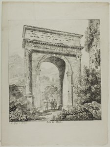 Susa Arch autorstwa Louis Pierre Baltard