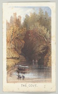 Zatoka, z serii Widoki w Central Parku, Nowy Jork, część 3, 1864. autorstwa Louis Prang