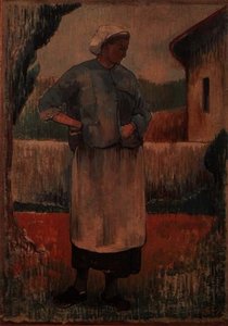Żona rolnika w drewniakach autorstwa Louis Roy