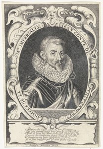Portret Johanna Tserclaesa, hrabiego Tilly autorstwa Louis Spirinx