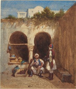 Rynek arabski autorstwa Louis Tesson