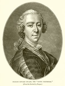 Charles Edward Stuart, Młody pretendent autorstwa Louis Tocqué