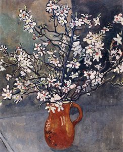 Kwiat migdałowca, ok. 1925 r. (olej na płótnie) autorstwa Louis Valtat