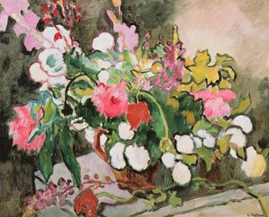 Duży bukiet autorstwa Louis Valtat