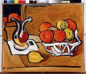 Martwa natura w szybie naftowym autorstwa Louis Valtat