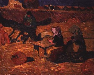 Rybie łuski (olej na płótnie) autorstwa Louis Valtat