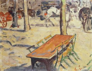 Zacieniony Taras autorstwa Louis Valtat