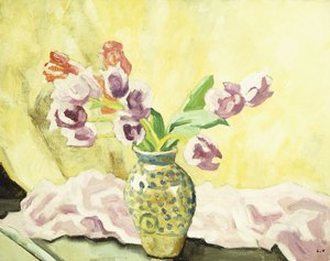 Ваза тюльпанов; Ваза де Тюльпанпольская autorstwa Louis Valtat