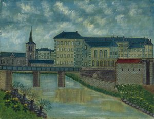 Instytucja Saint Marie, Belfort (olej na płótnie)