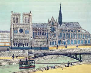 Notre-Dame (strona południowa), ok.1933