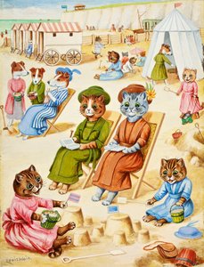 Czas wakacji autorstwa Louis Wain