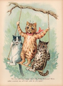 Louis Wain Koty (chromolit)