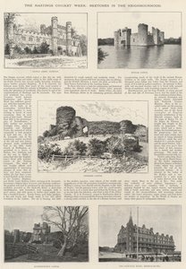 Tydzień krykieta Hastings, szkice w sąsiedztwie