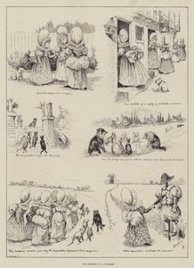 Historia skandalu autorstwa Louis Wain