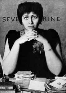 Severine (Caroline Remy 1855-1929) francuska pisarka, feministka, dziennikarka