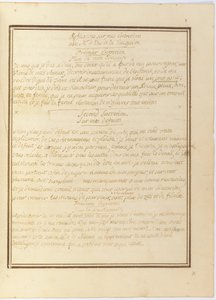 „Reflections on my Interview with Mr. le Duc de la Vauguyon”, autograf rękopisu, od stycznia 1767 do początku 1769 autorstwa Louis XVI